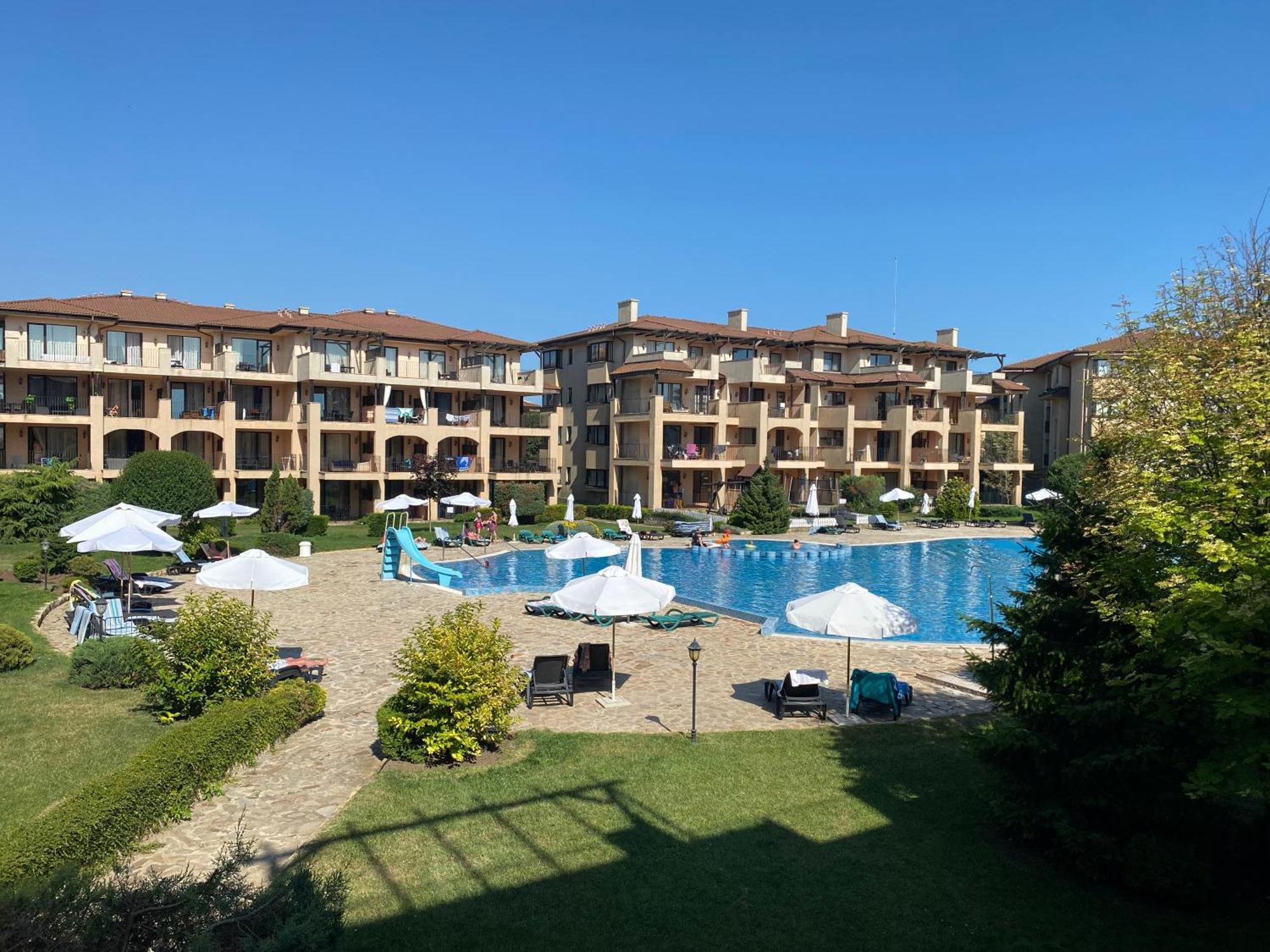 Sea View & Infinity Pool Apartments In Kaliakria Resort Balchik Bagian luar foto