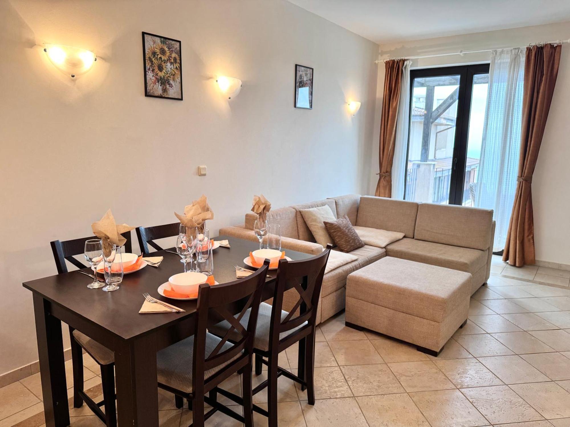 Sea View & Infinity Pool Apartments In Kaliakria Resort Balchik Bagian luar foto